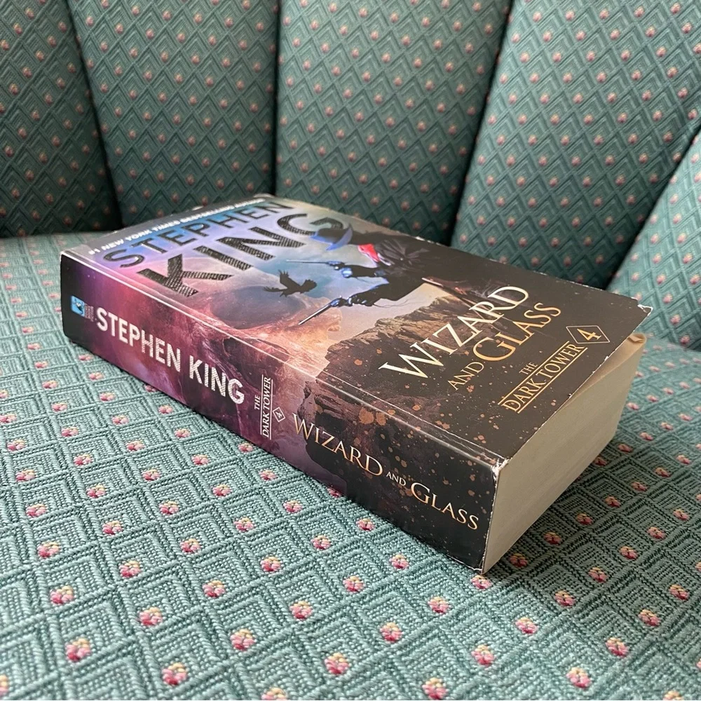 Wizard and Glass by Stephen King. The Dark Tower Book 4. Paperback Edition. - Picture 3 of 6